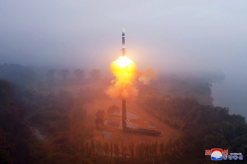North Korea testing its 