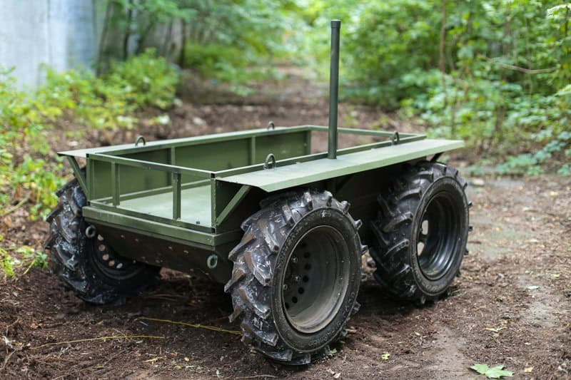 Targan unmanned ground robotic complex in October 2024.