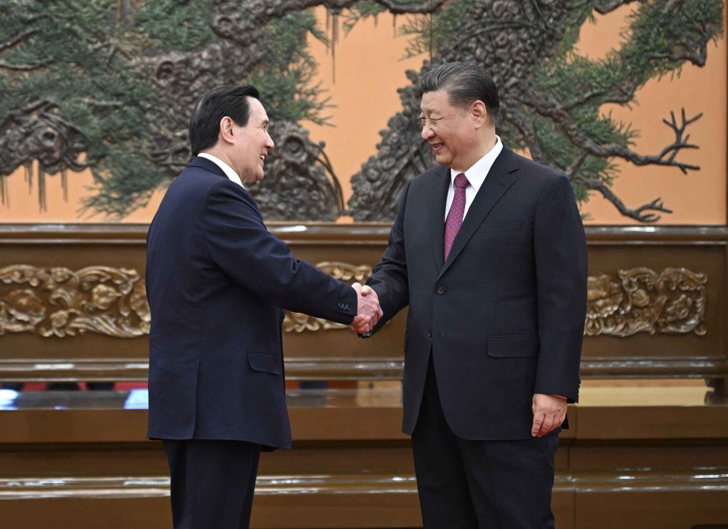 Ma Ying-jeou and Xi Jinping
