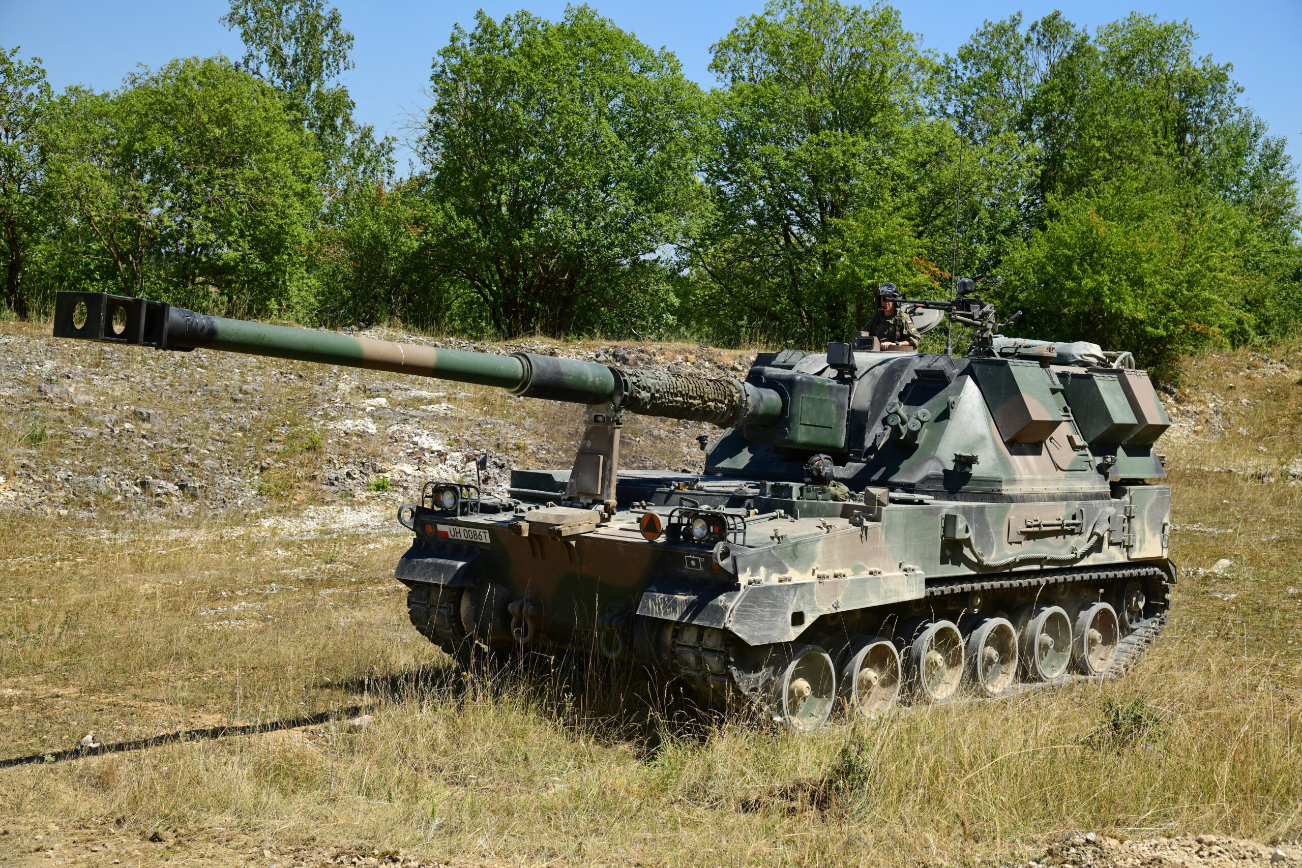 Krab self-propelled howitzer