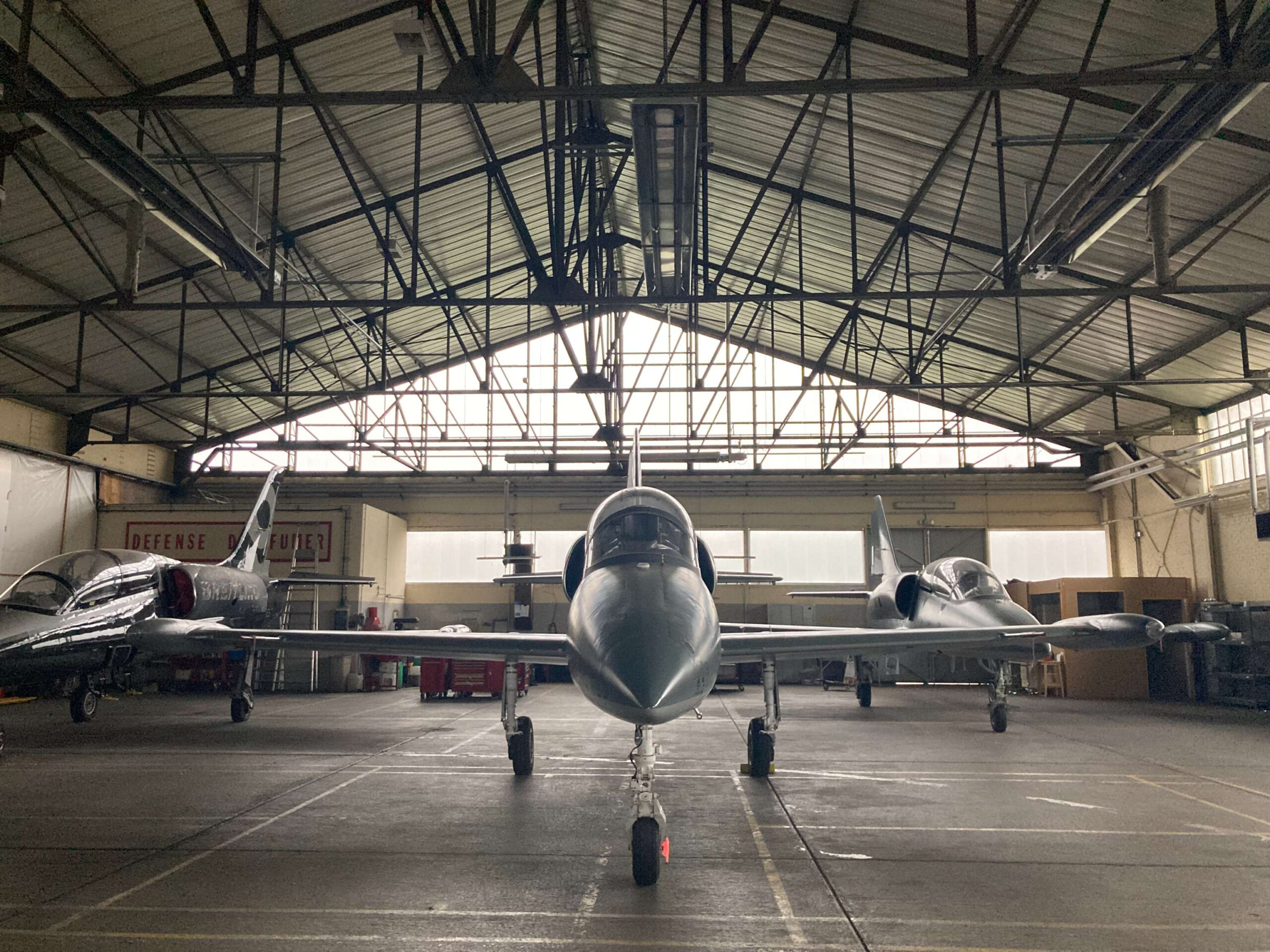 Babcock's L-39 Albatros trainer aircraft. Photo: Babcock