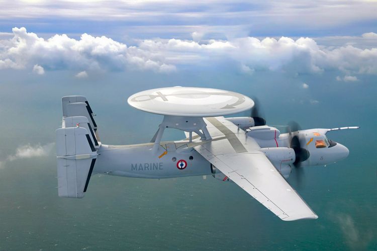 A French E-2D Advanced Hawkeye.