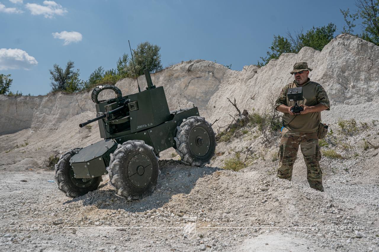 Lyut 2.0 unmanned ground vehicle