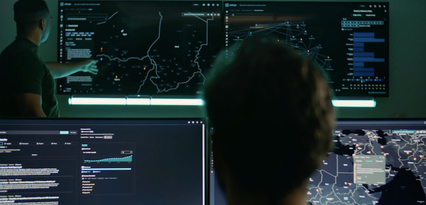 Adarga’s Vantage software accelerates data analysis in a fast-moving information environment.
