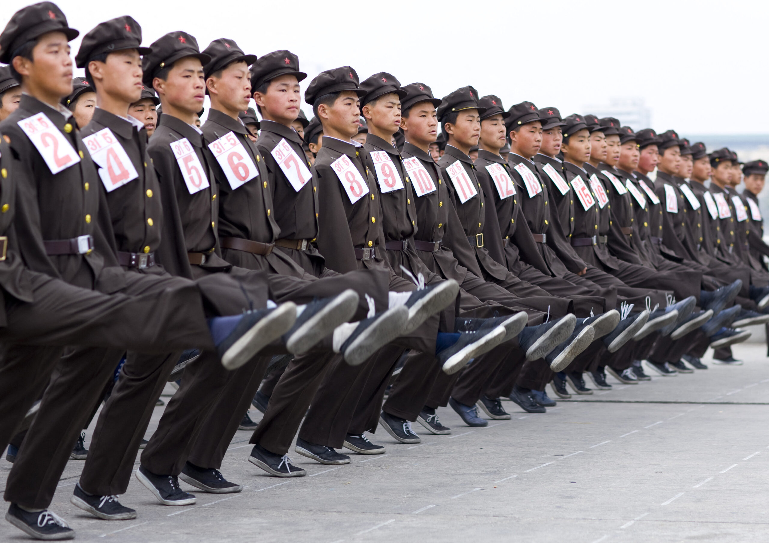 North Korean soldiers