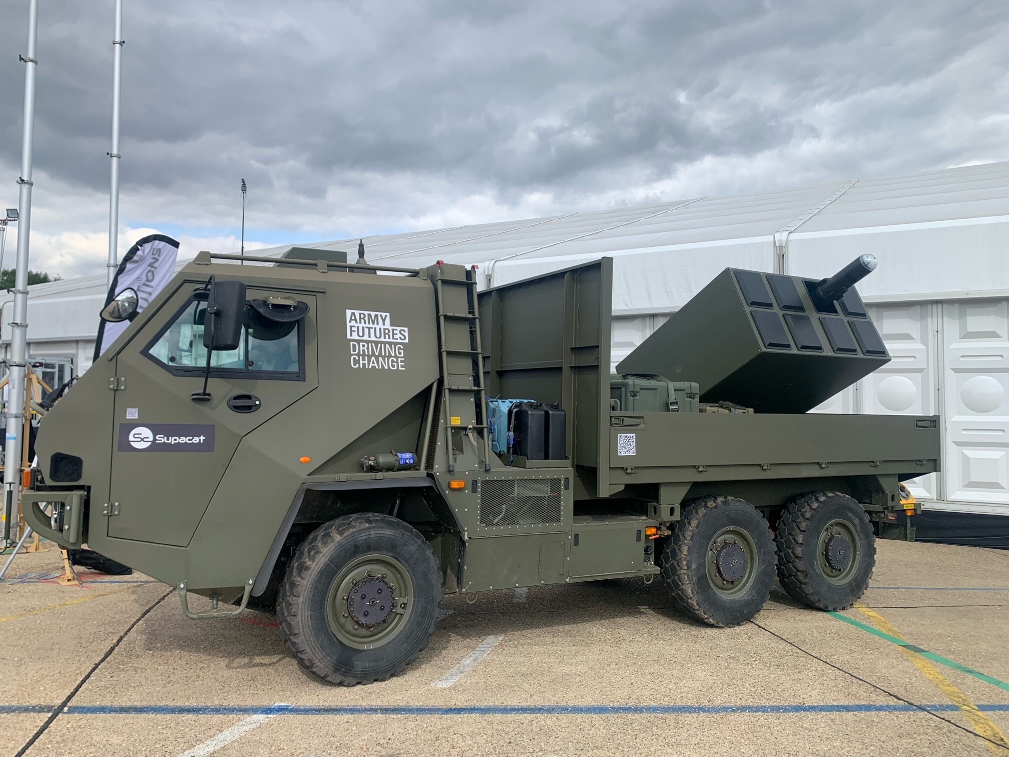 Supacat vehicle
