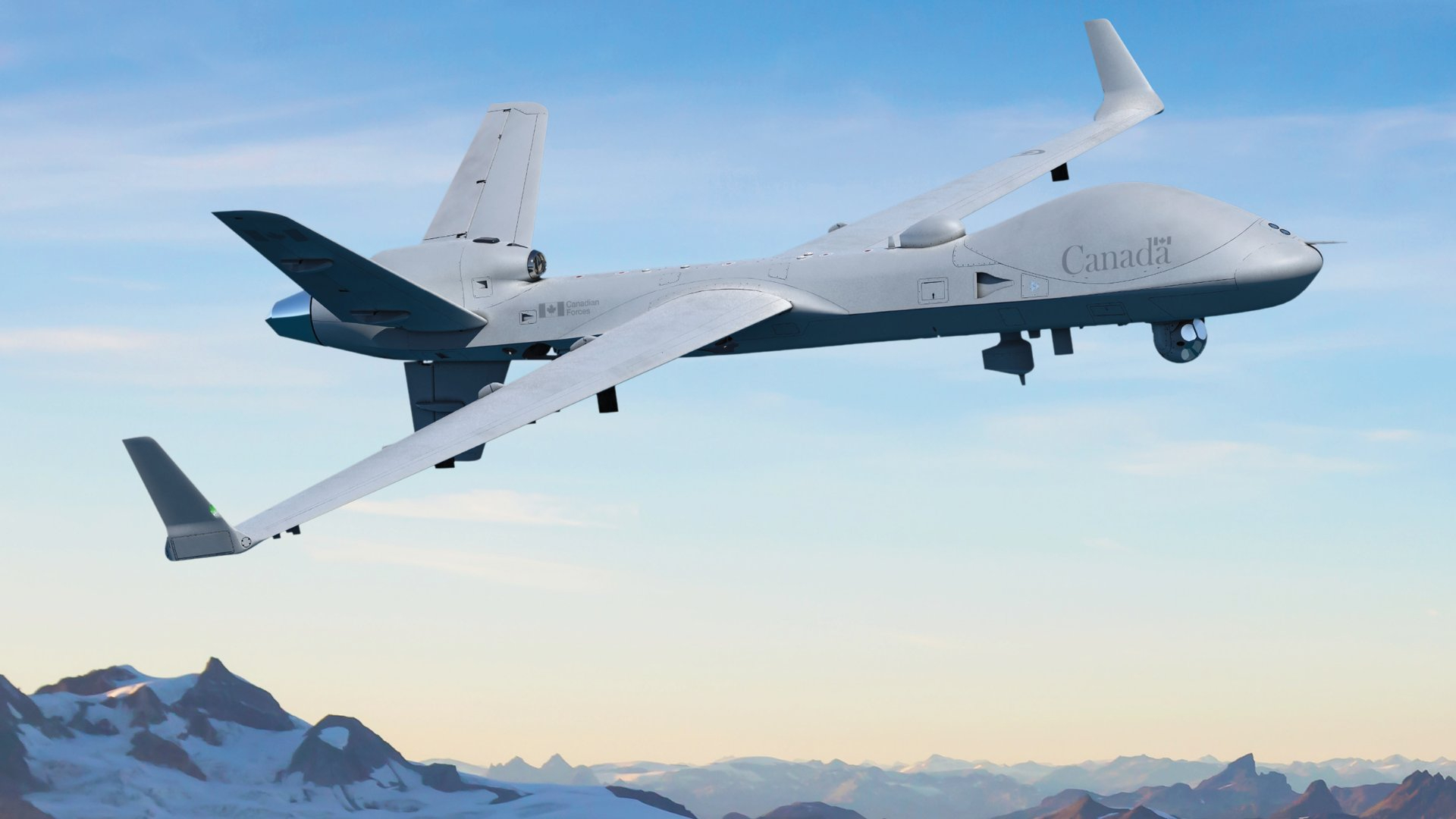 Canadian MQ-9B SkyGuardian Remotely Piloted Aircraft System (RPAS)