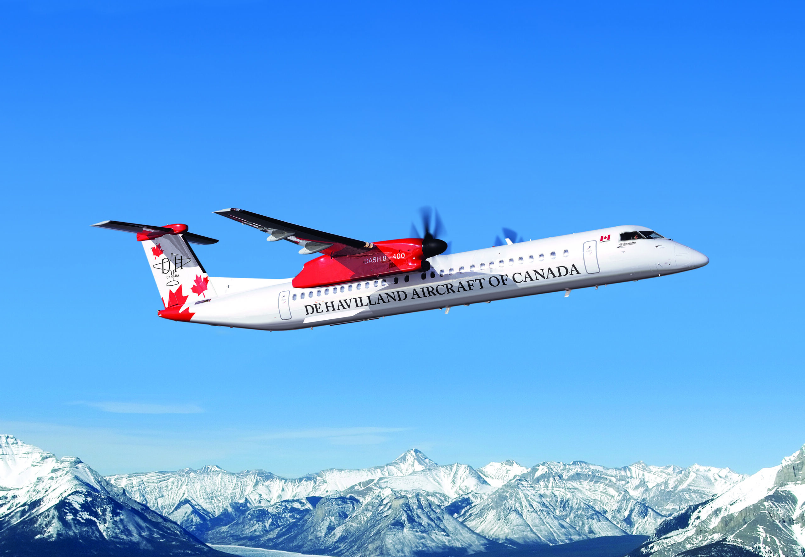 De Havilland Dash 8-400 regional airliner