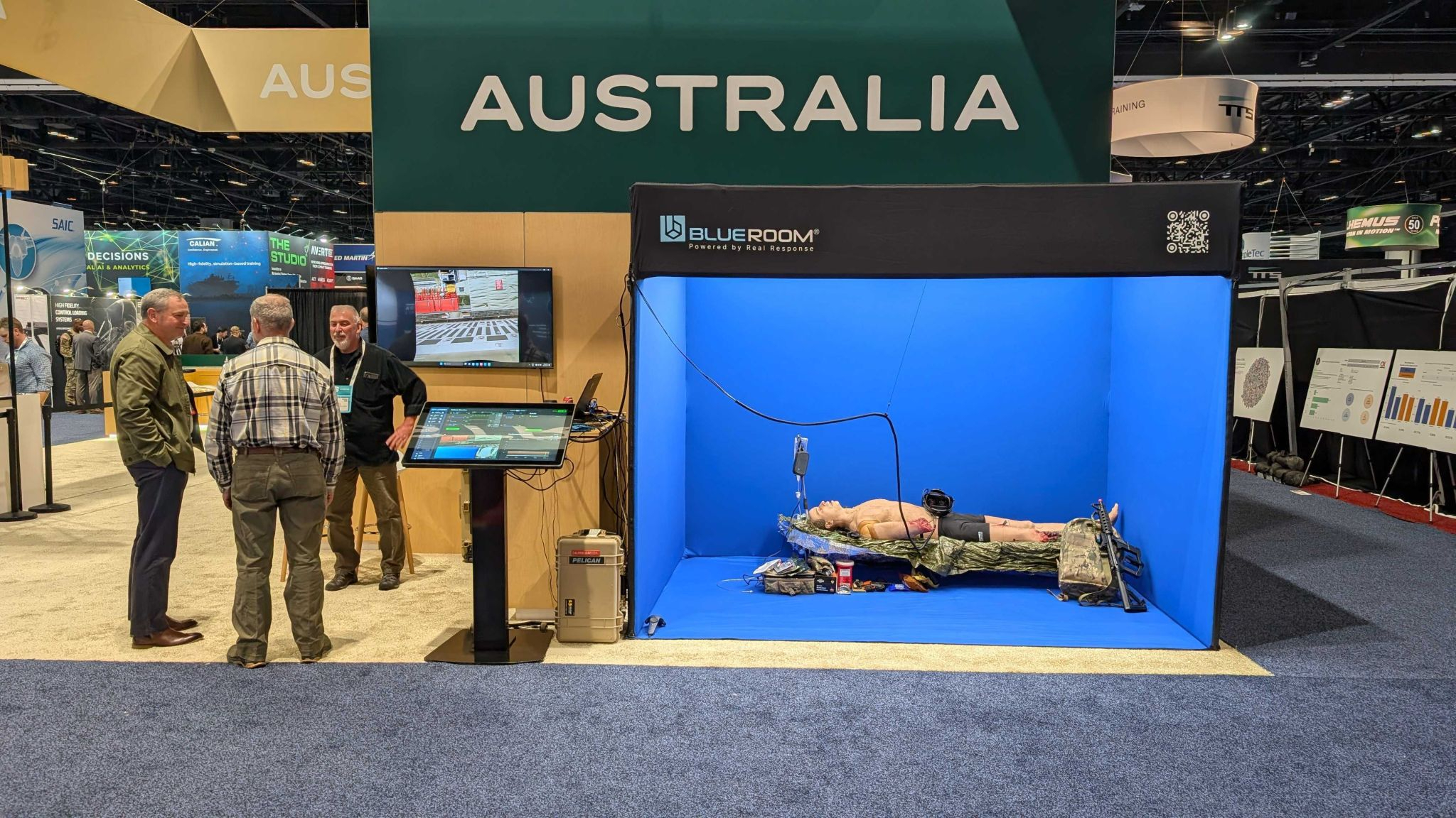 BlueRoom's mixed reality medical procedure simulation technology. Photo: BlueRoom Simulations