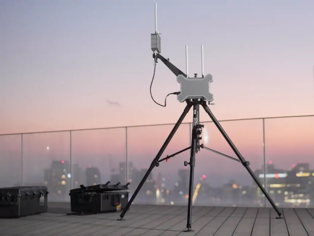 Sentrycs counter-unmanned aerial system solution. Photo: Sentrycs