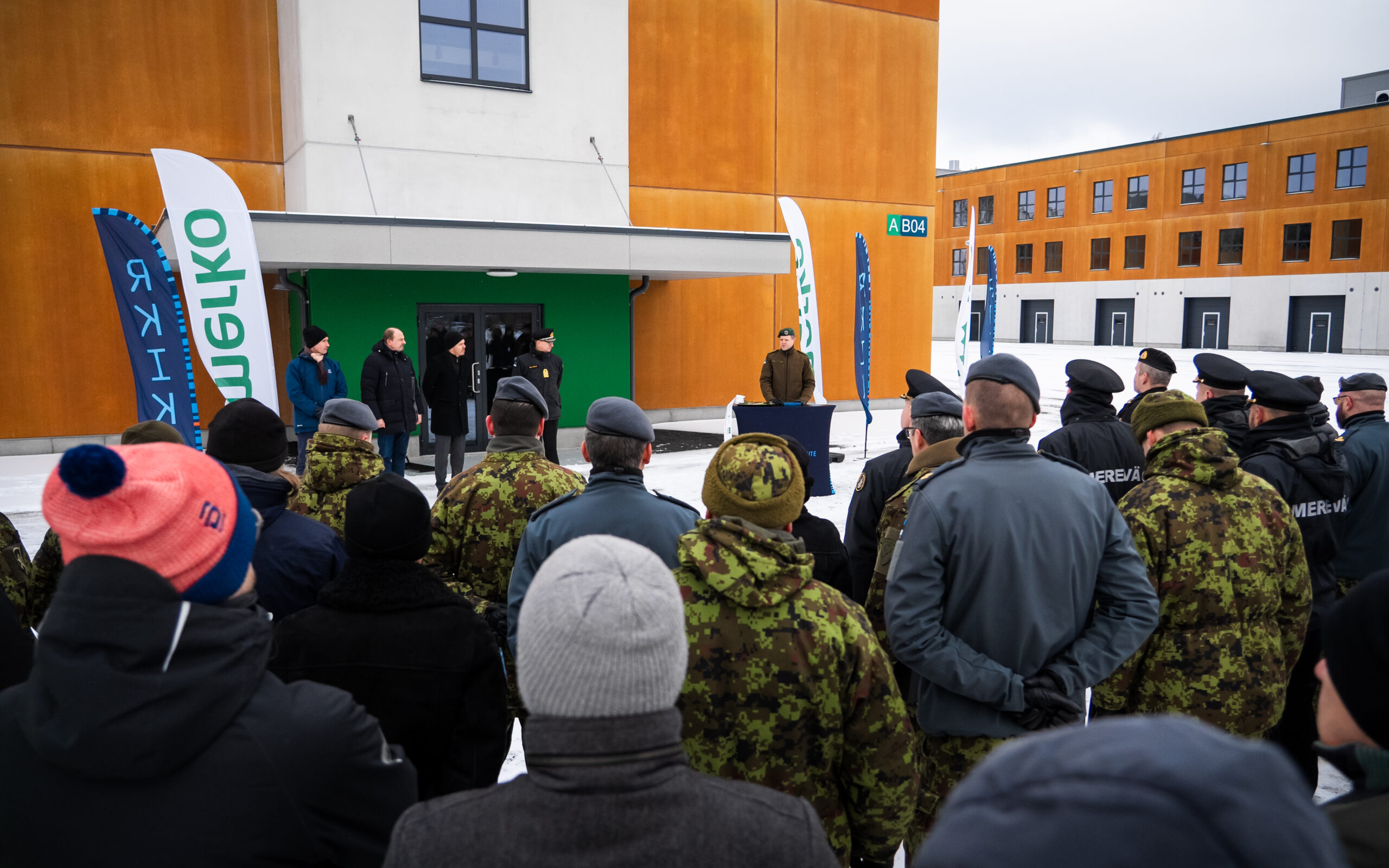 New Estonian Defence Forces barracks at the Ämari Air Base, Harju County
