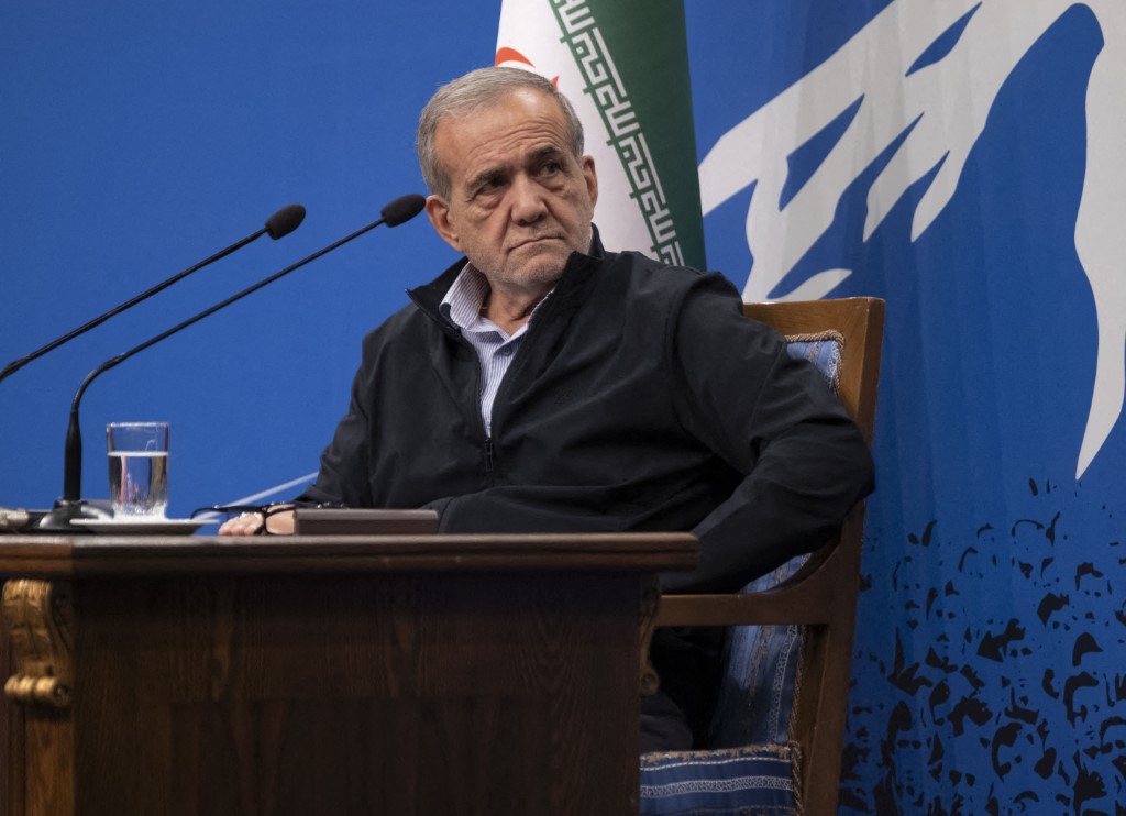 Iranian President Masoud Pezeshkian.