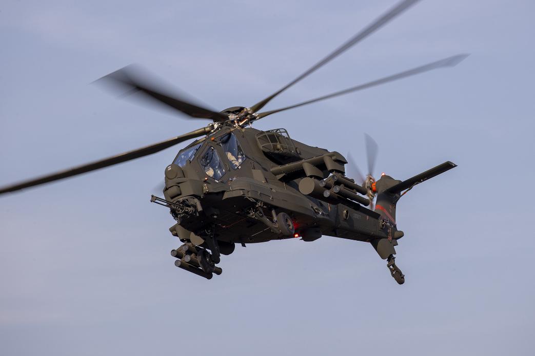 The AW249 Fenice (Phoenix) attack helicopter. Photo: Leonardo