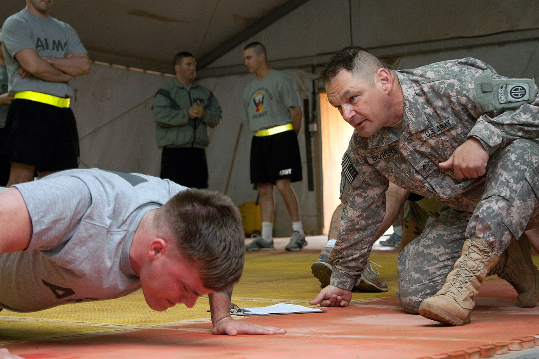 A US Army soldier