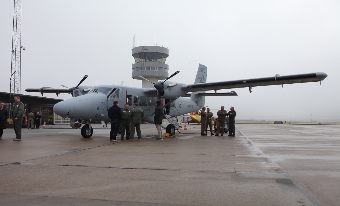 Danish home Guard De Havilland Twin Otter short takeoff and landing (STOL) utility aircraft
