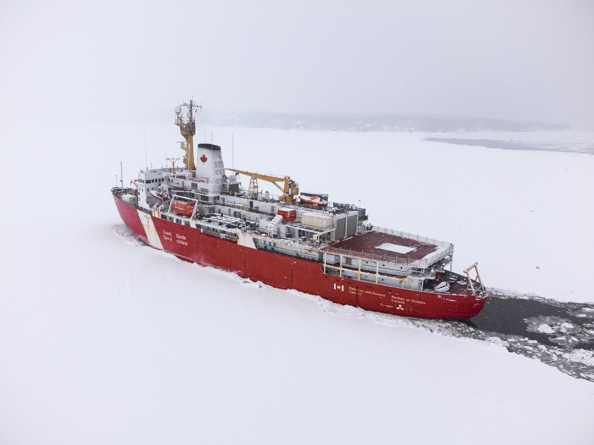 The CCGS Louis S. St-Laurent. Photo: Canadian Coast Guard
