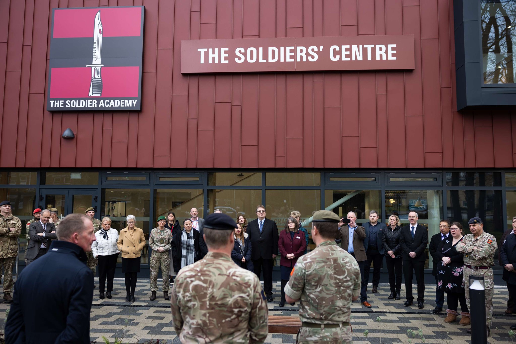 British Army's Soldiers' Centre at the Alexander Barracks in Pirbright, Surrey
