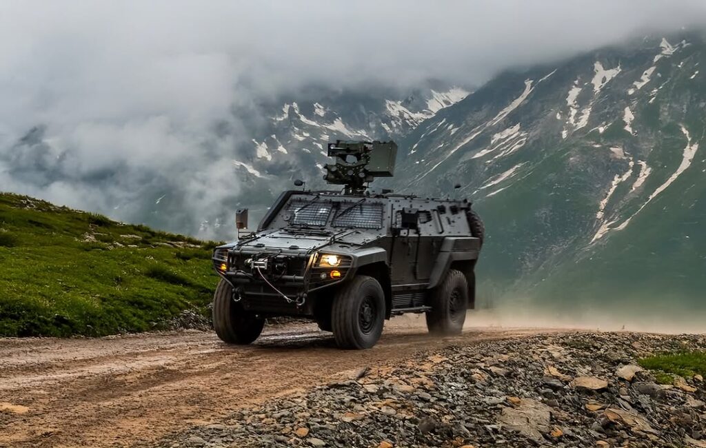 Cobra armored tactical vehicle