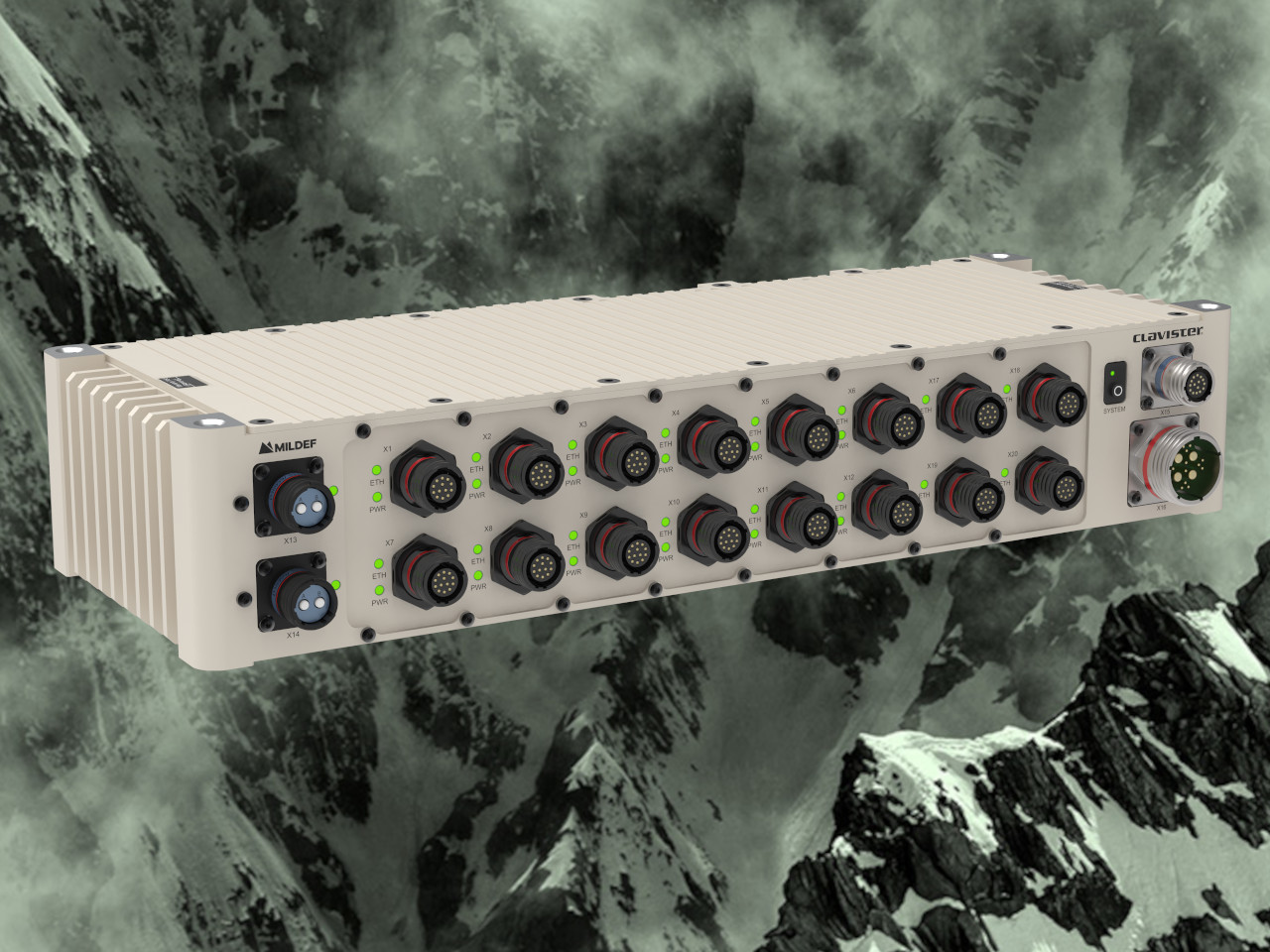 MilDef's cyber communication device for military vehicle