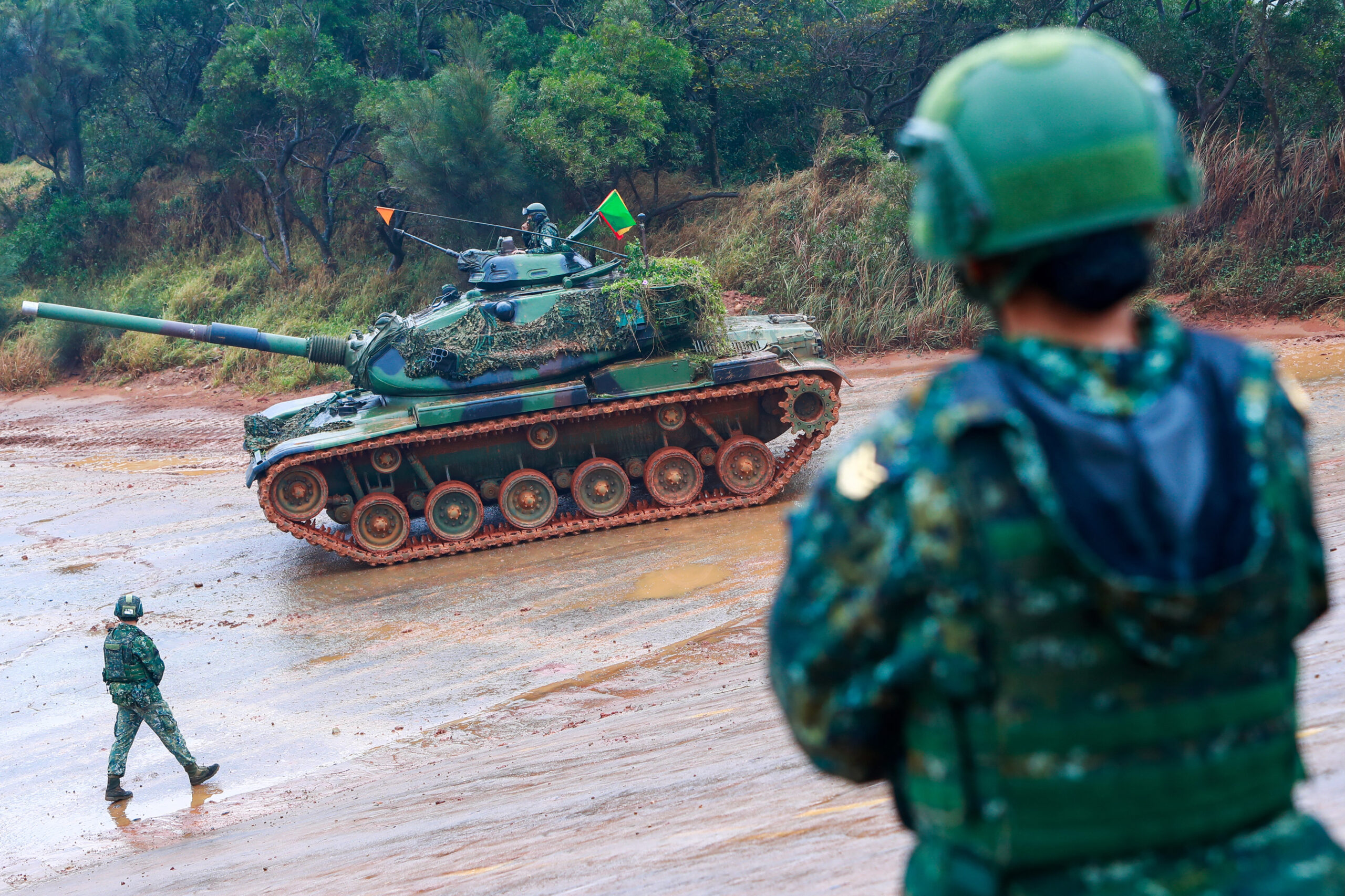 Taiwanese soldiers