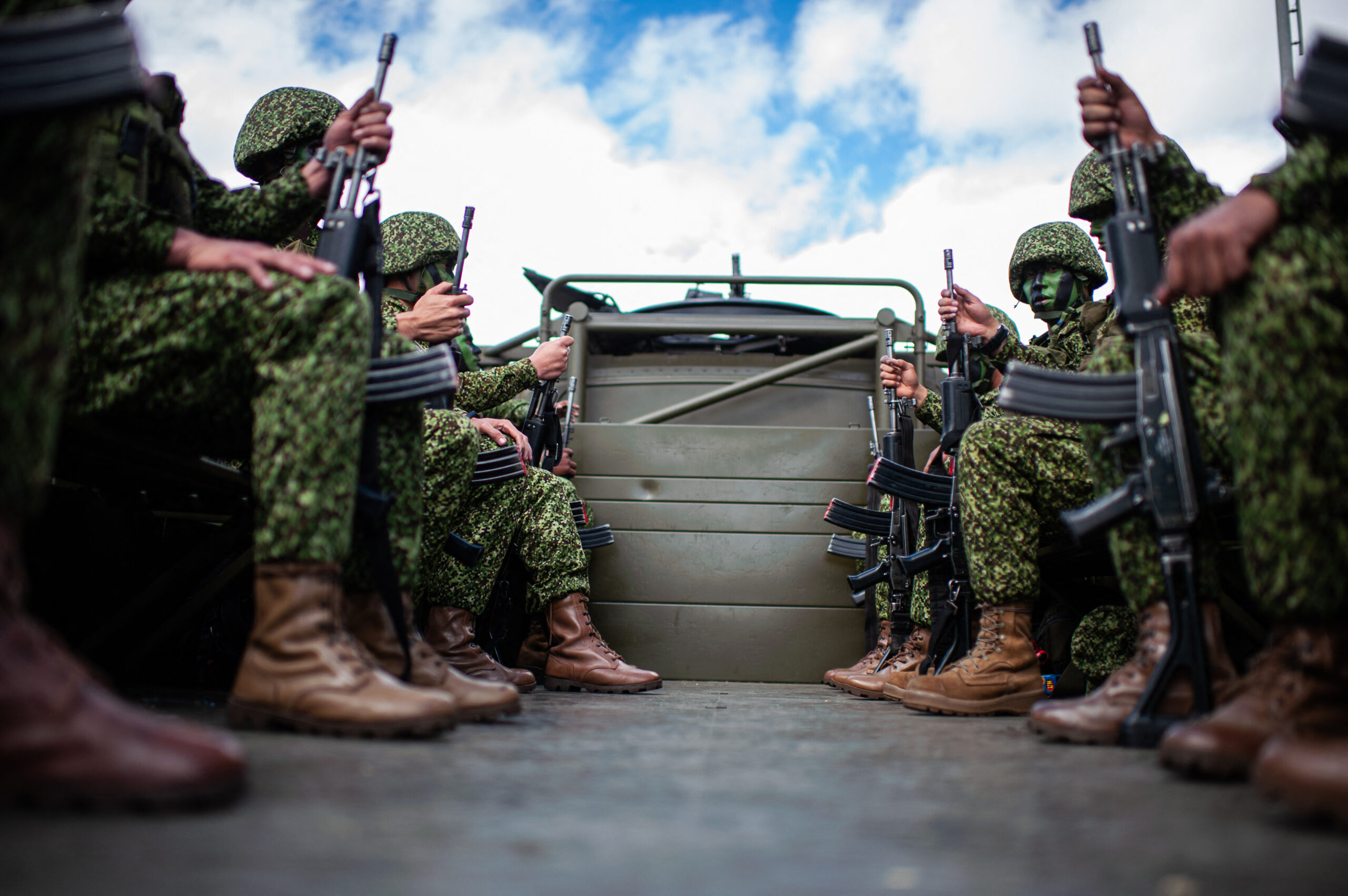 Colombian soldiers
