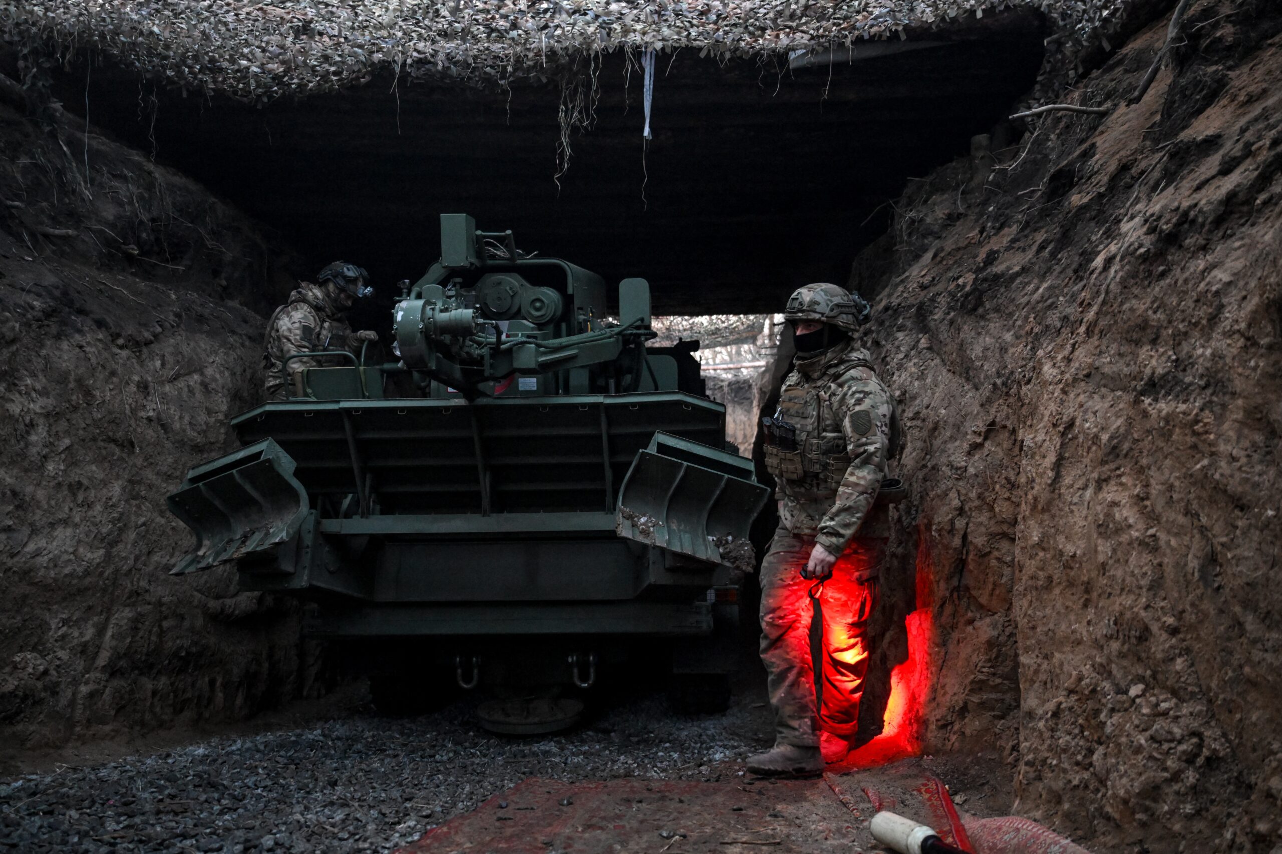 Ukrainian soldiers
