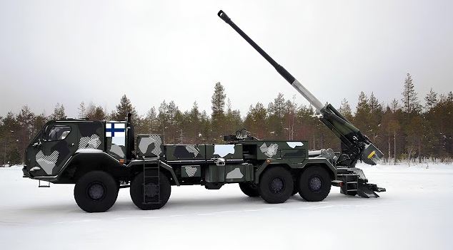 Patria ARVE self-propelled artillery