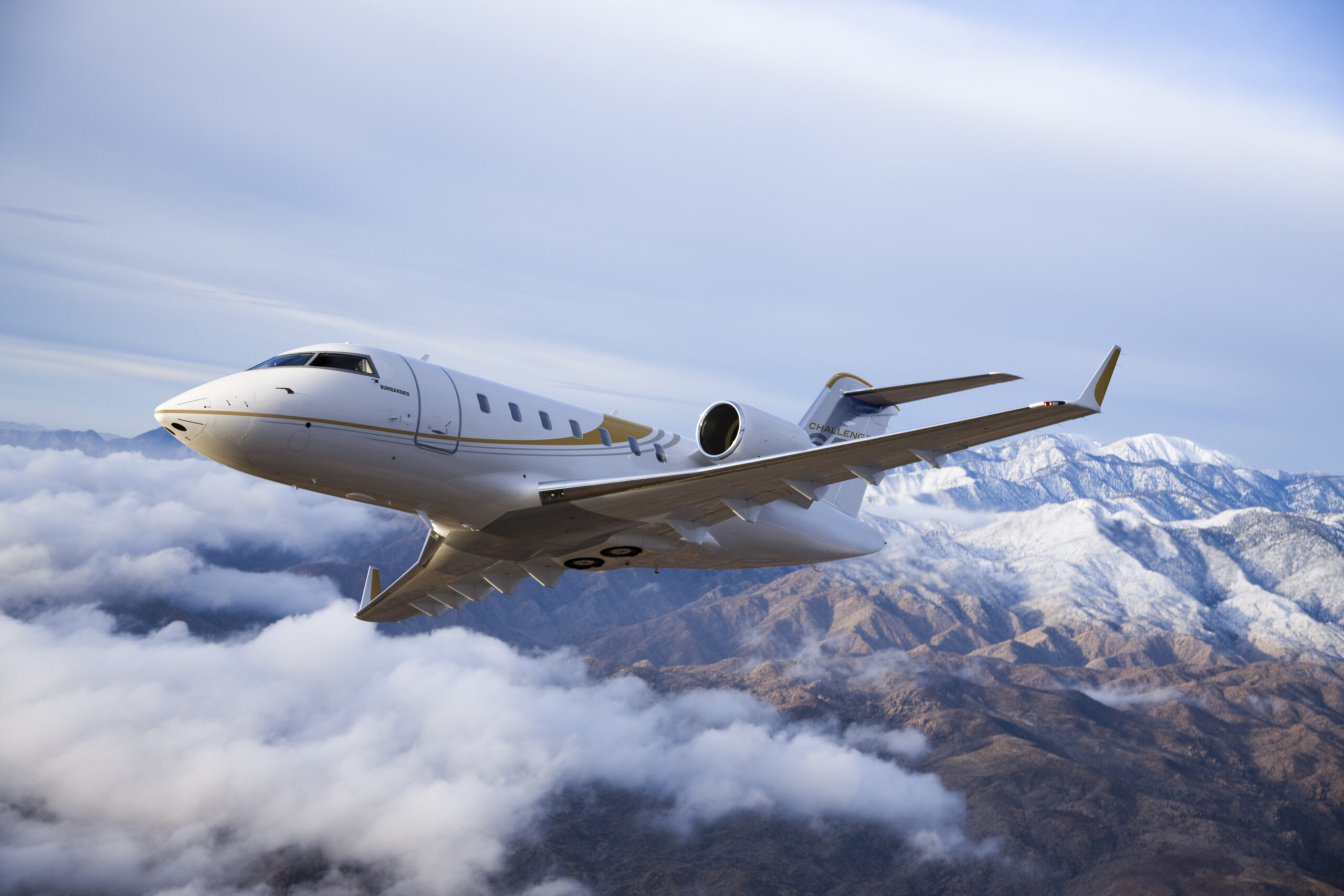 The Challenger 650 aircraft. Photo: Bombardier Defense