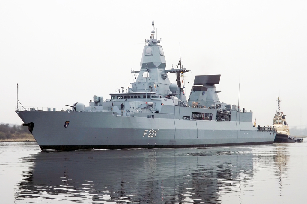 F124 Sachsen-class frigate