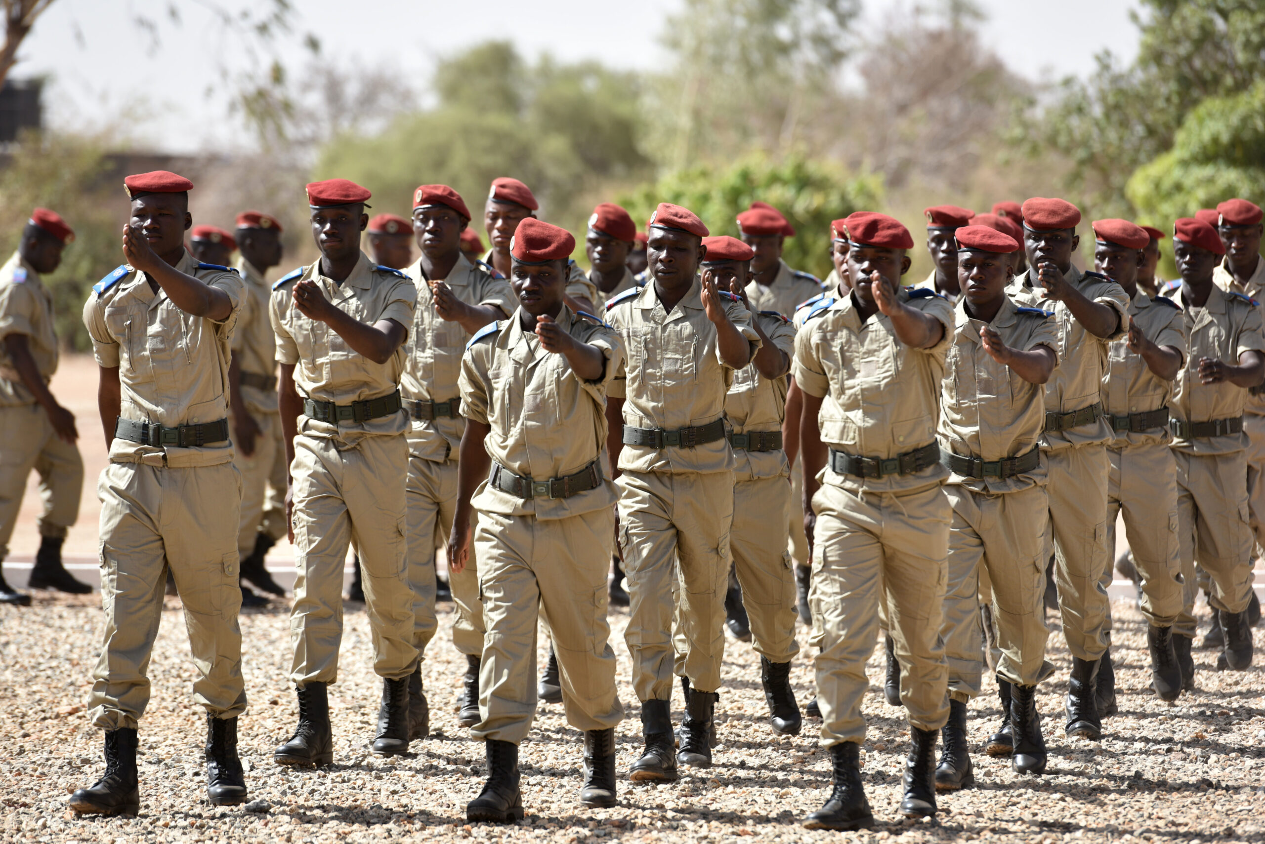 Burkina Faso soldiers