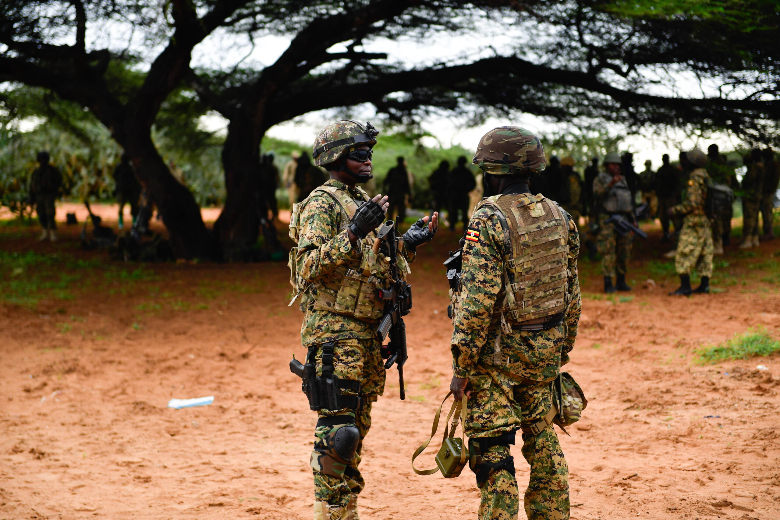 Ugandan soldiers