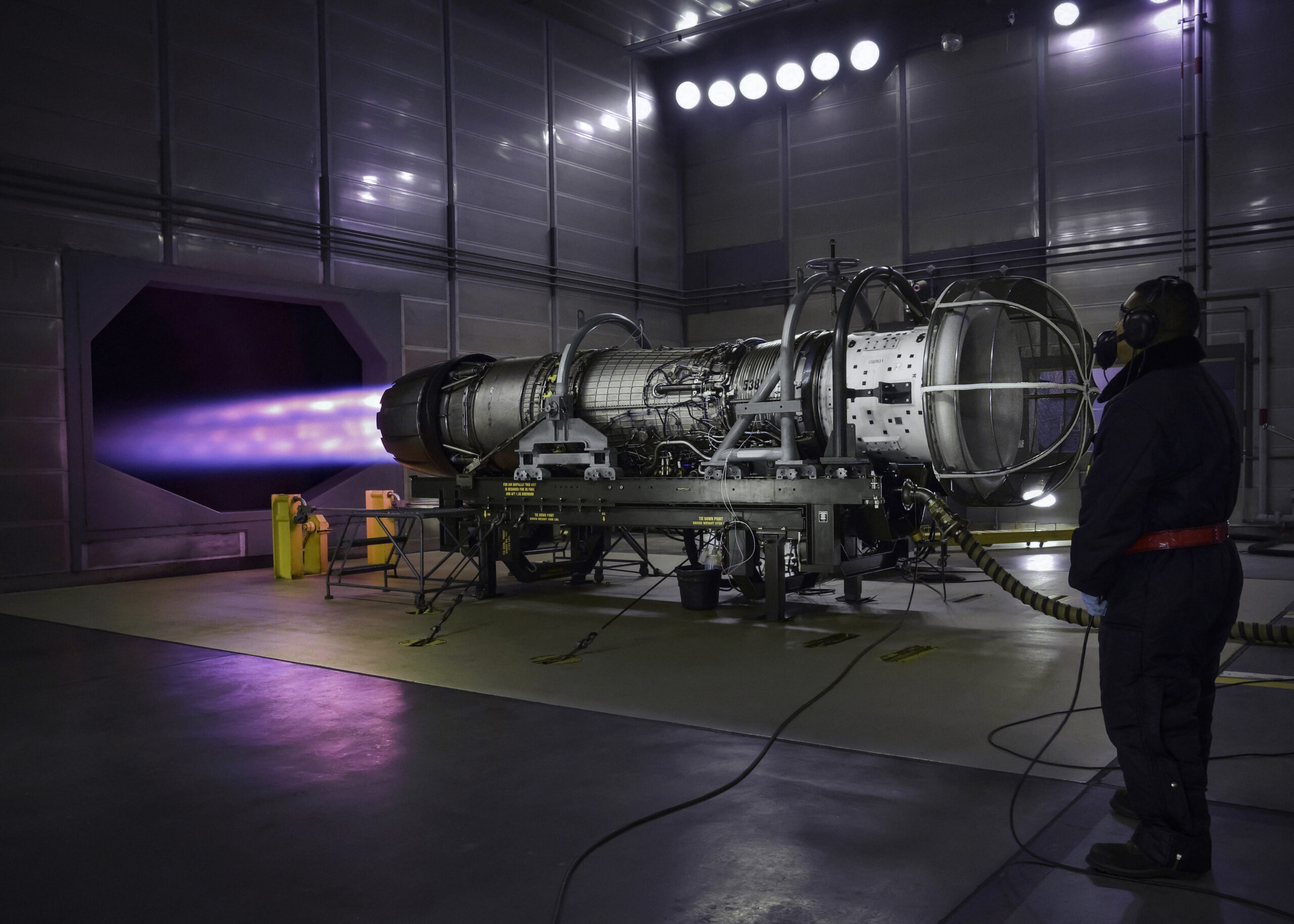 The F110-GE-129 engine