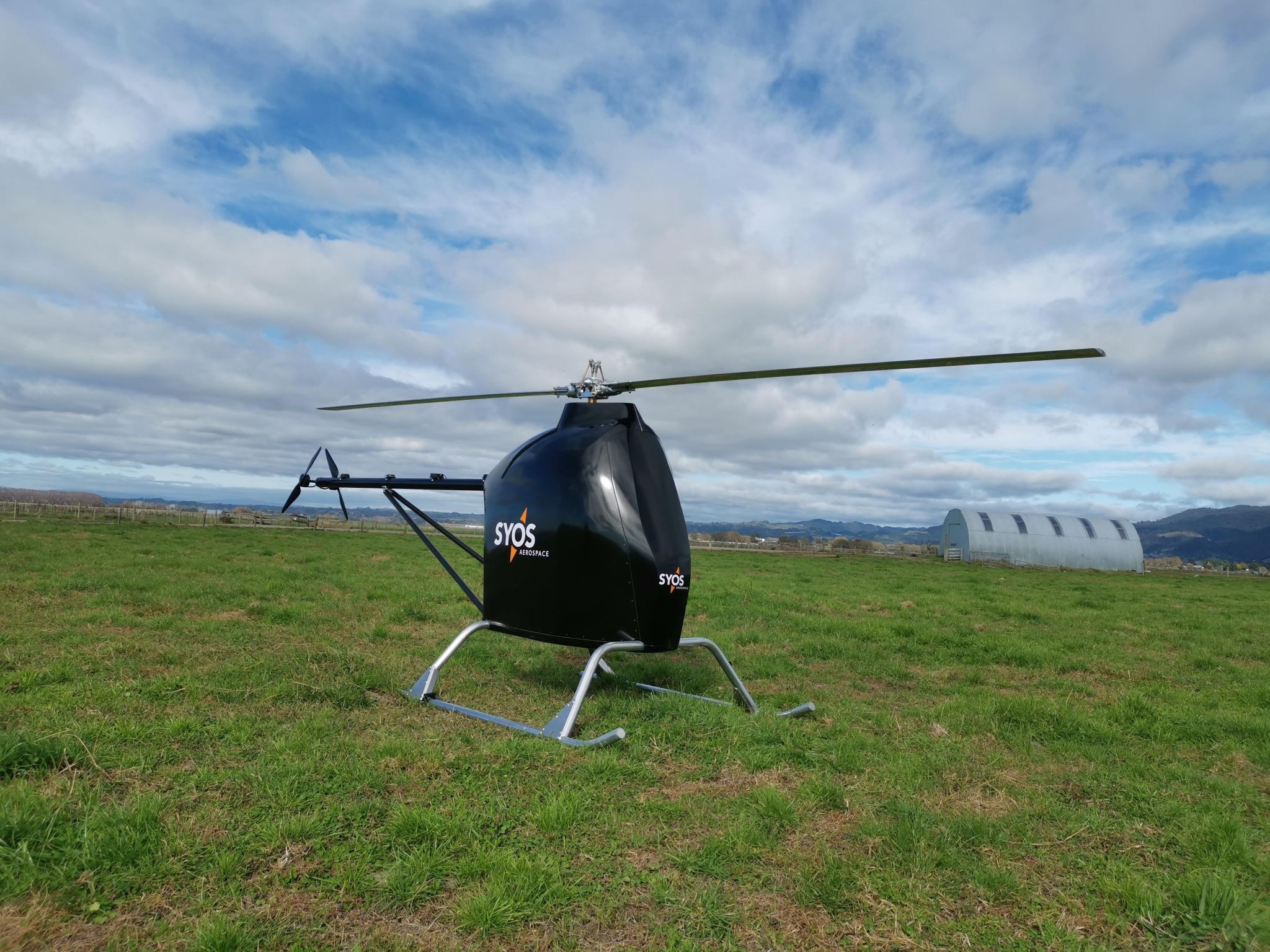 The SA200 helicopter drone