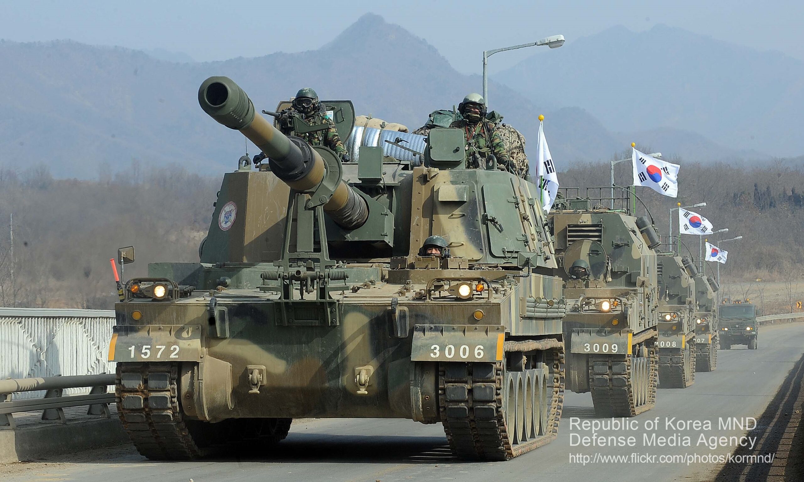 K9 howitzers