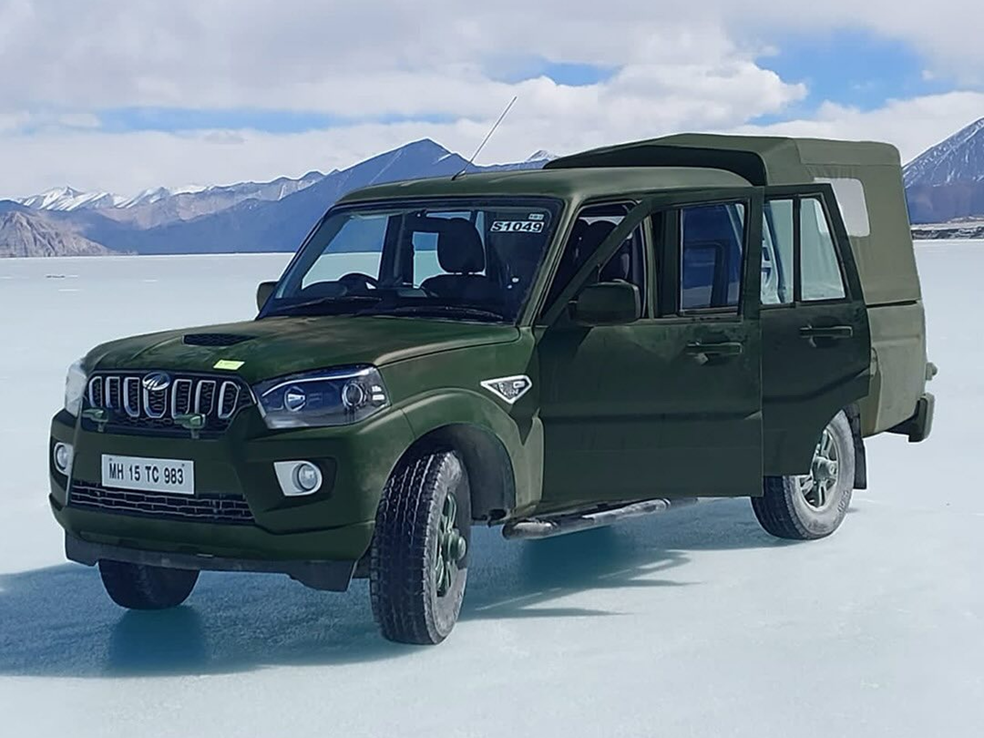 The Scorpio Pik-Up vehicle