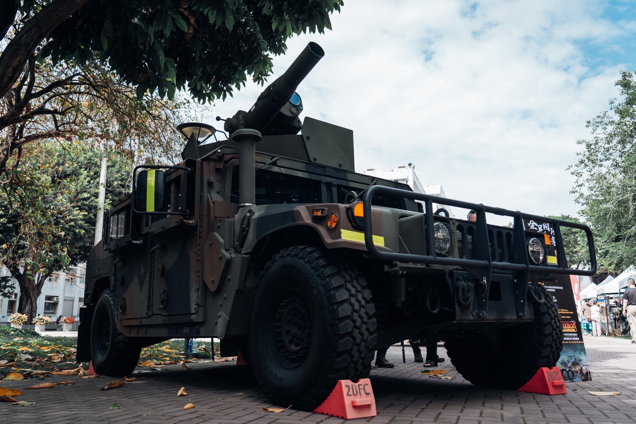 Republic of China Army's M1167 High Mobility Multipurpose Wheeled Vehicle (HMMWV)