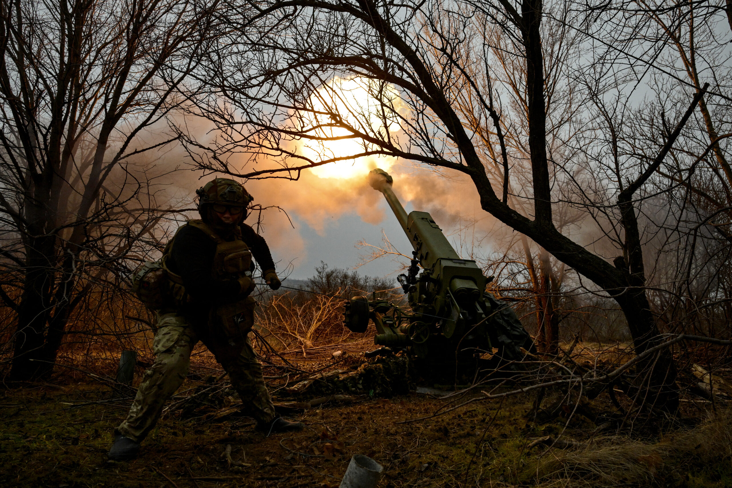 Ukrainian troops