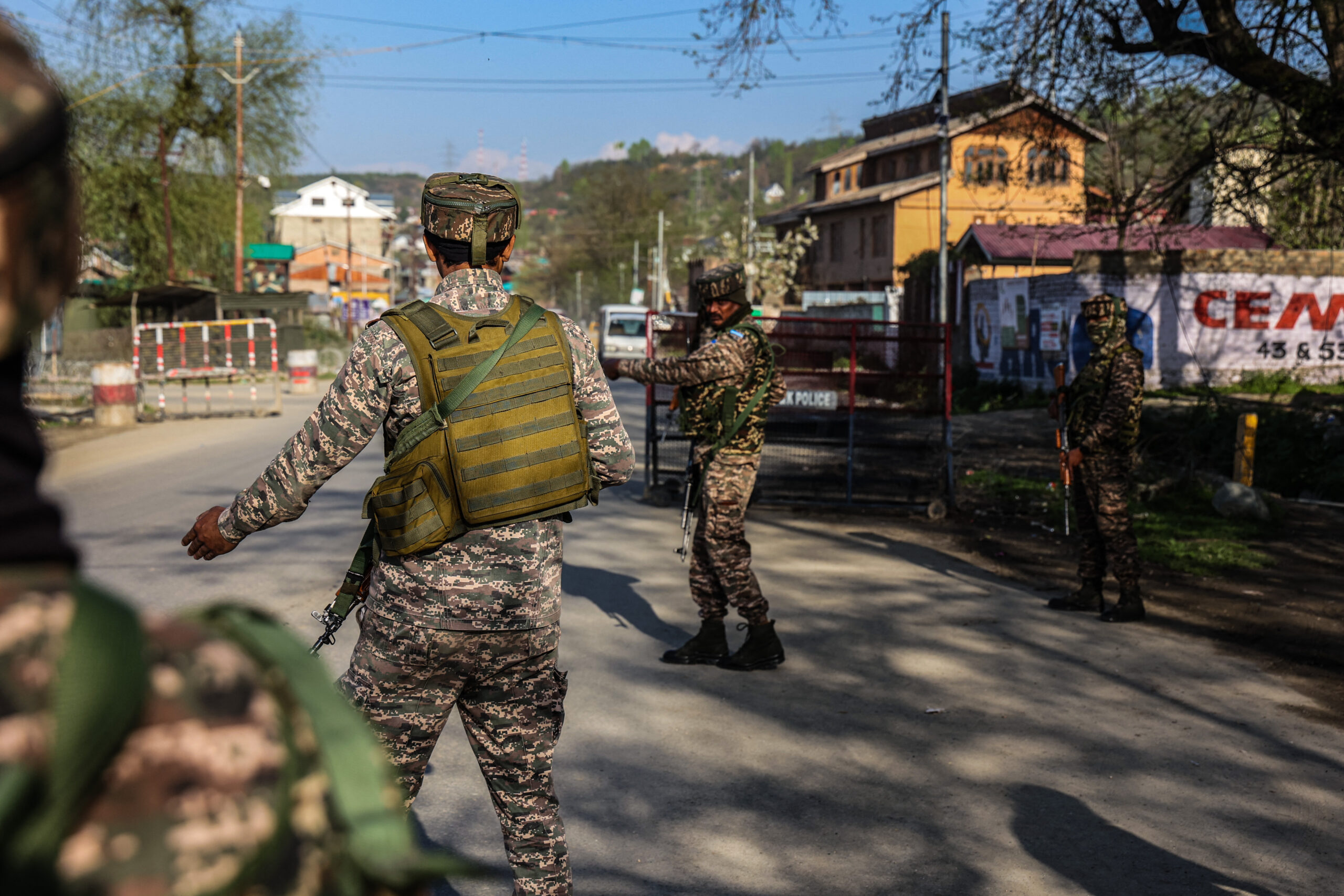 Indian troops