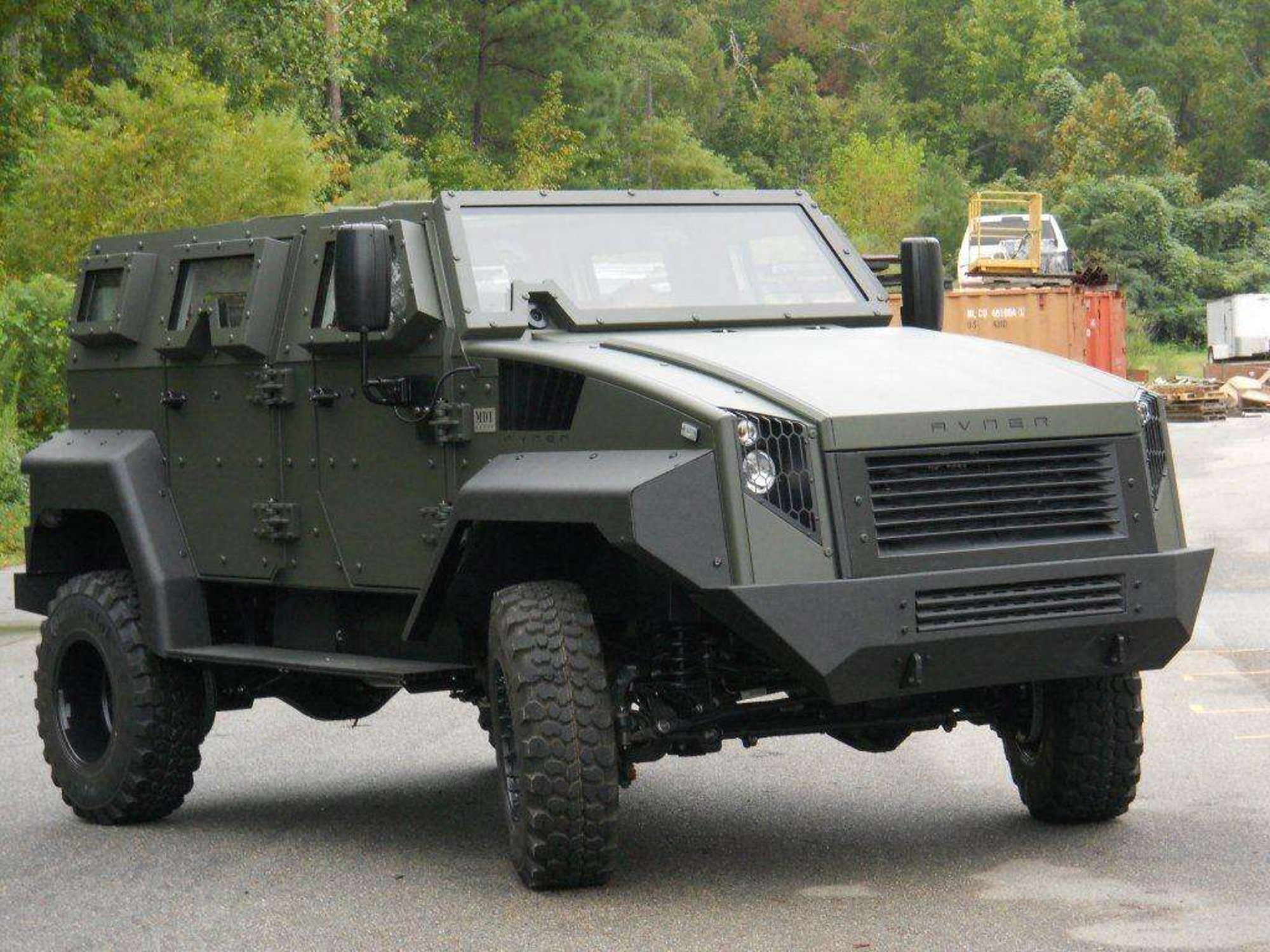 David armored vehicle. Photo: MDT Armor