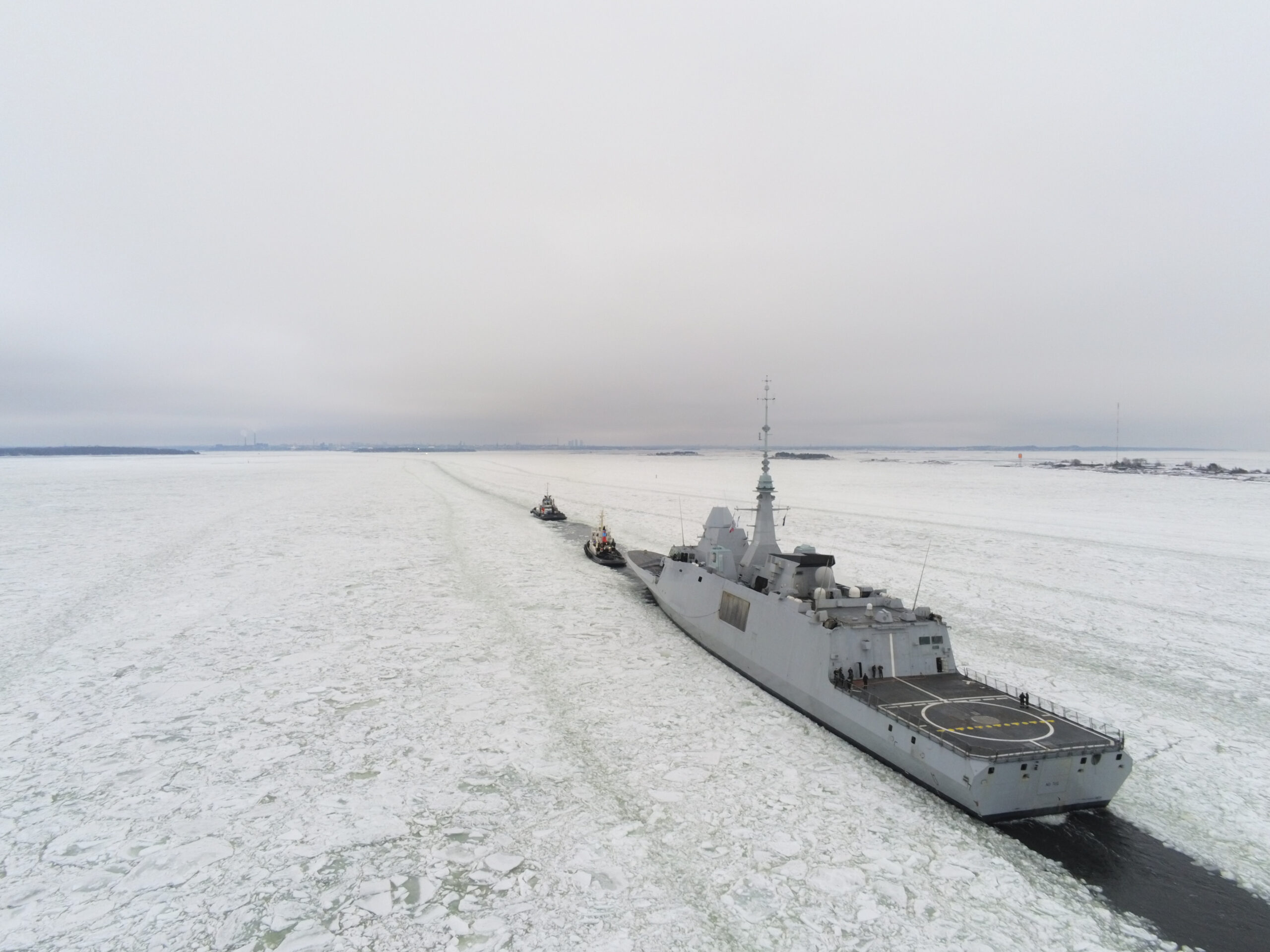 French Navy's AquitaineD650 multipurpose frigate (FREMM)