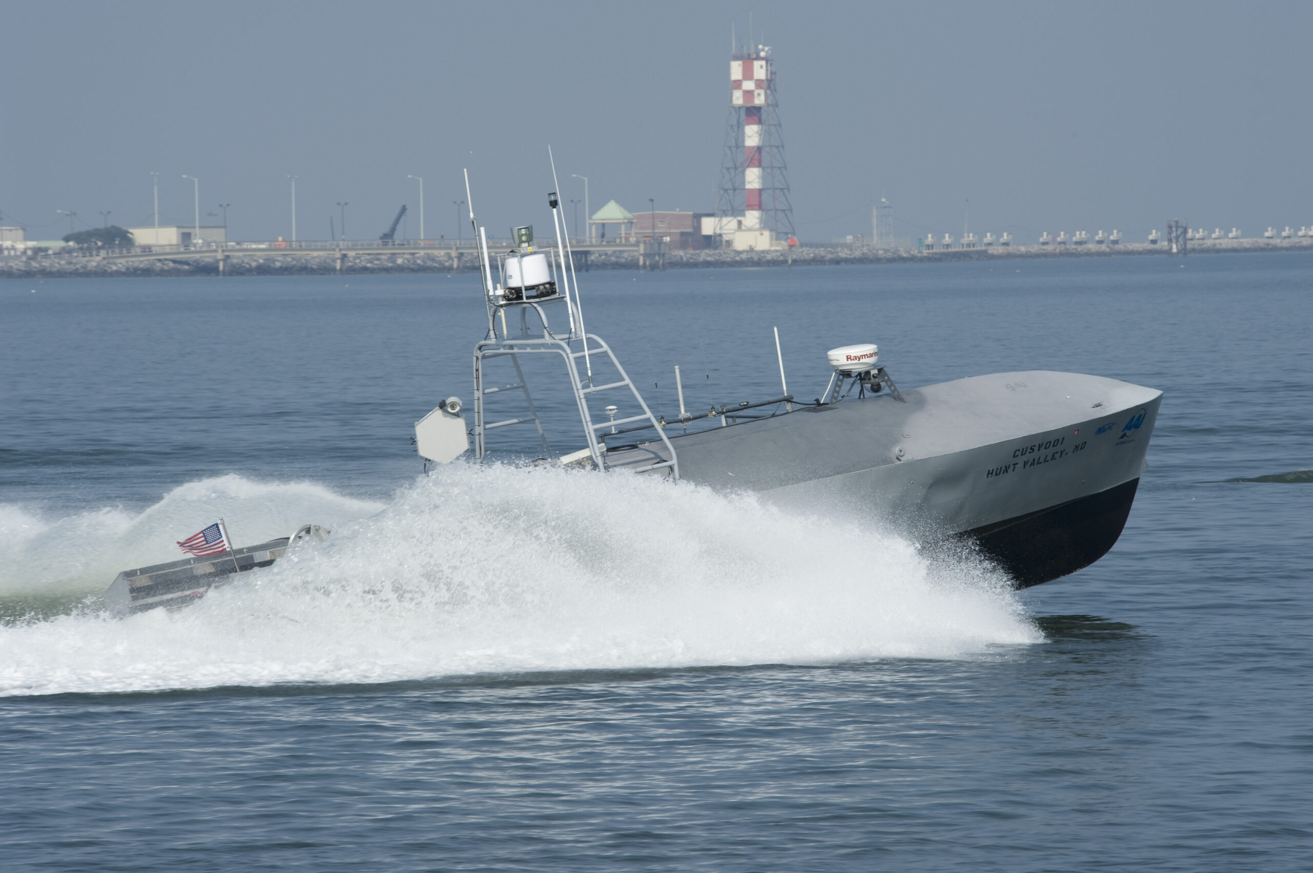 An unmanned surface vessel
