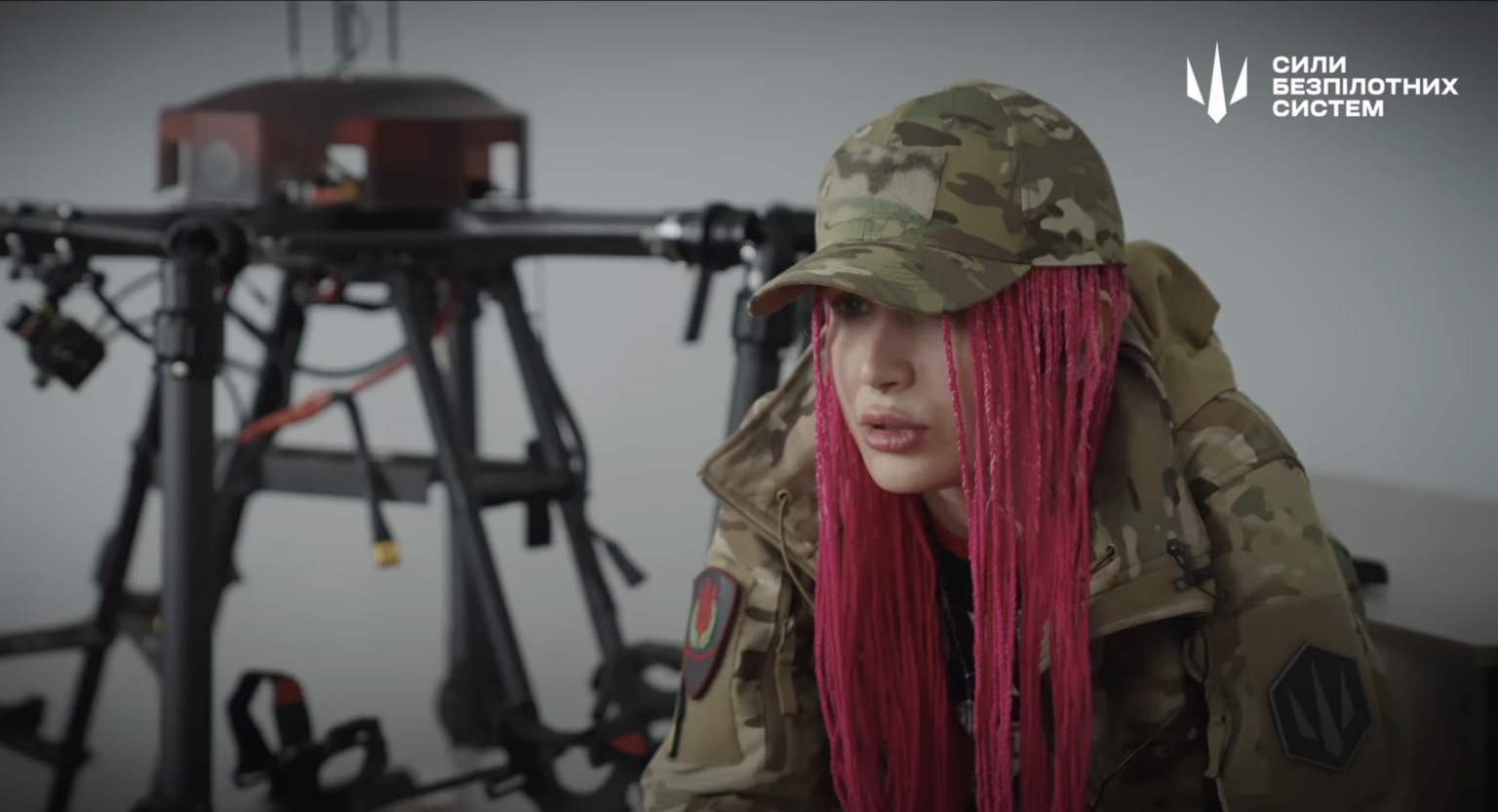 Ukraine Harpies drone unit commander, Daria, alias “DShK.