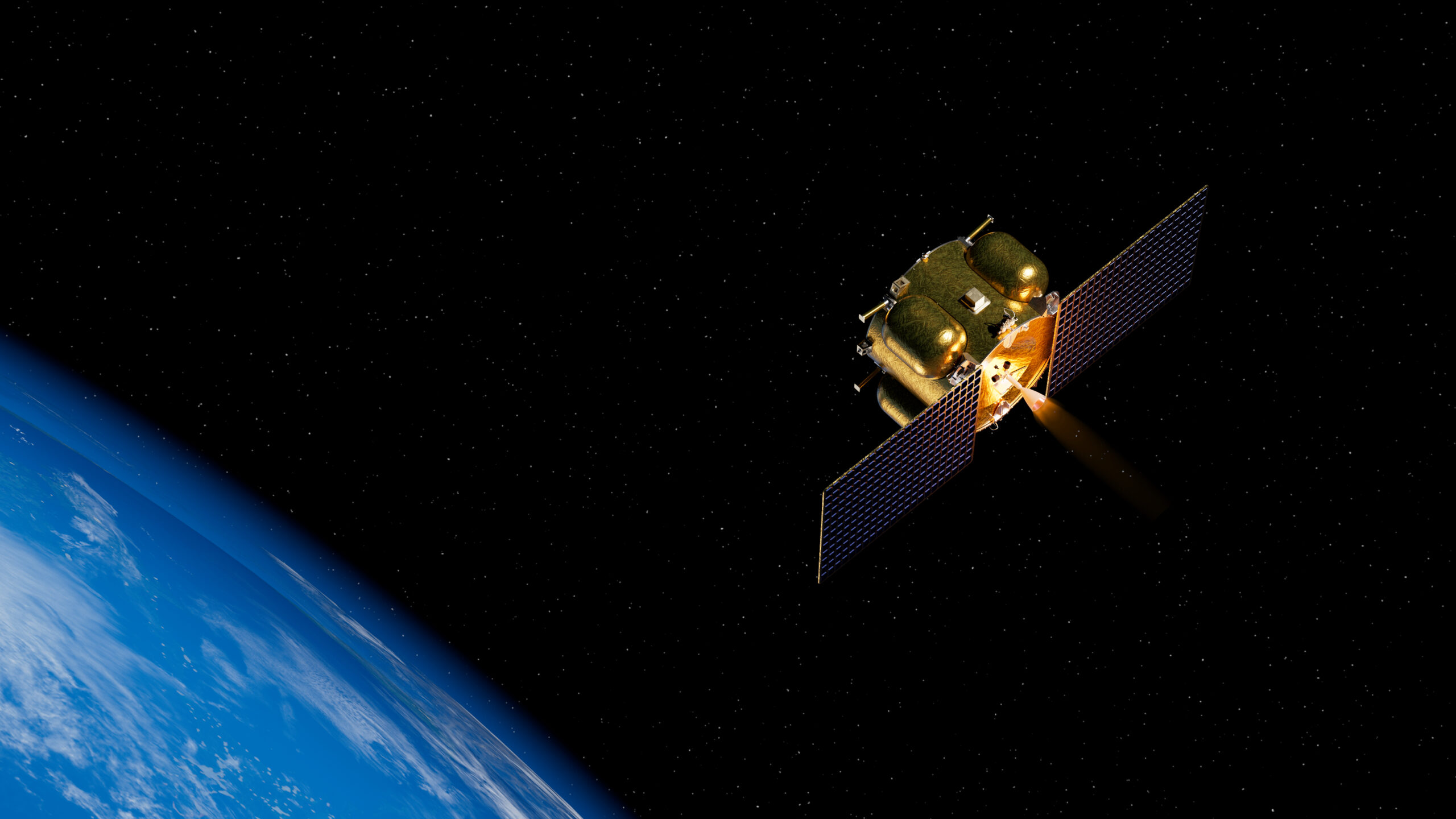 Rendering of the Elytra space vehicle