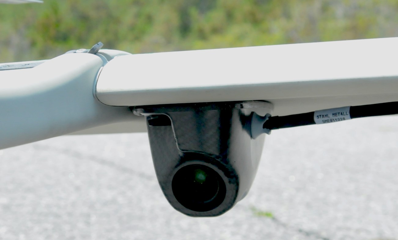 ViDAR (Visual Detection and Ranging) optical sensor.