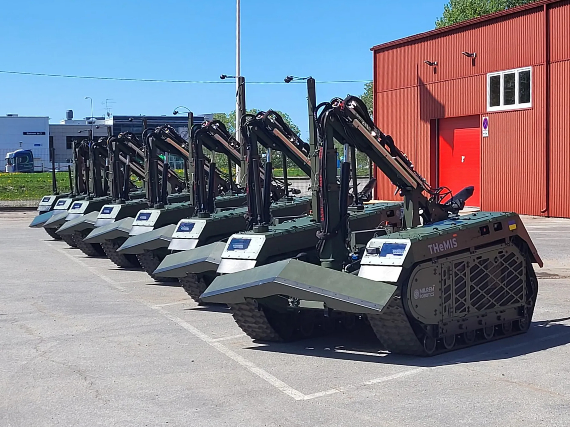 Route Clearance Unmanned Systems (ROCUS) based on the Tracked Hybrid Modular Infantry System (THeMIS)