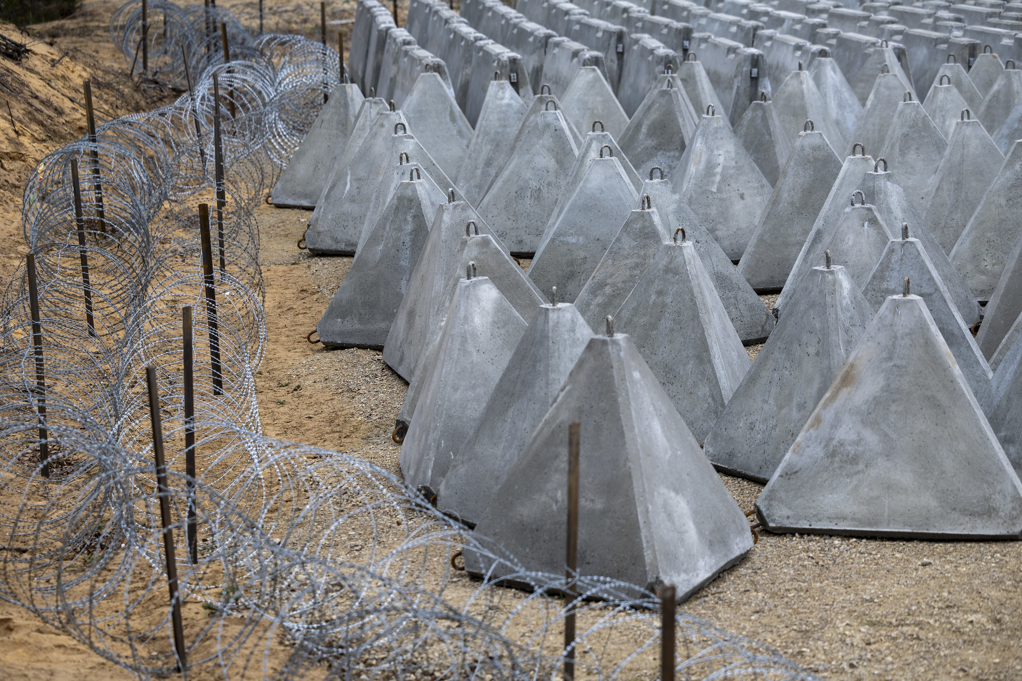 Military anbarricades