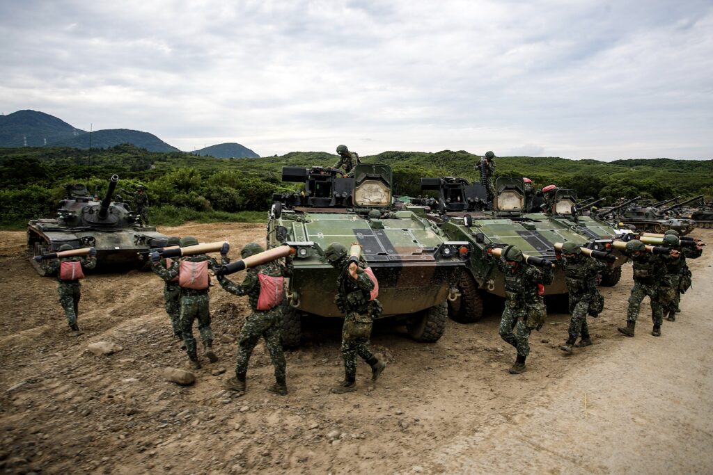 Taiwanese soldiers