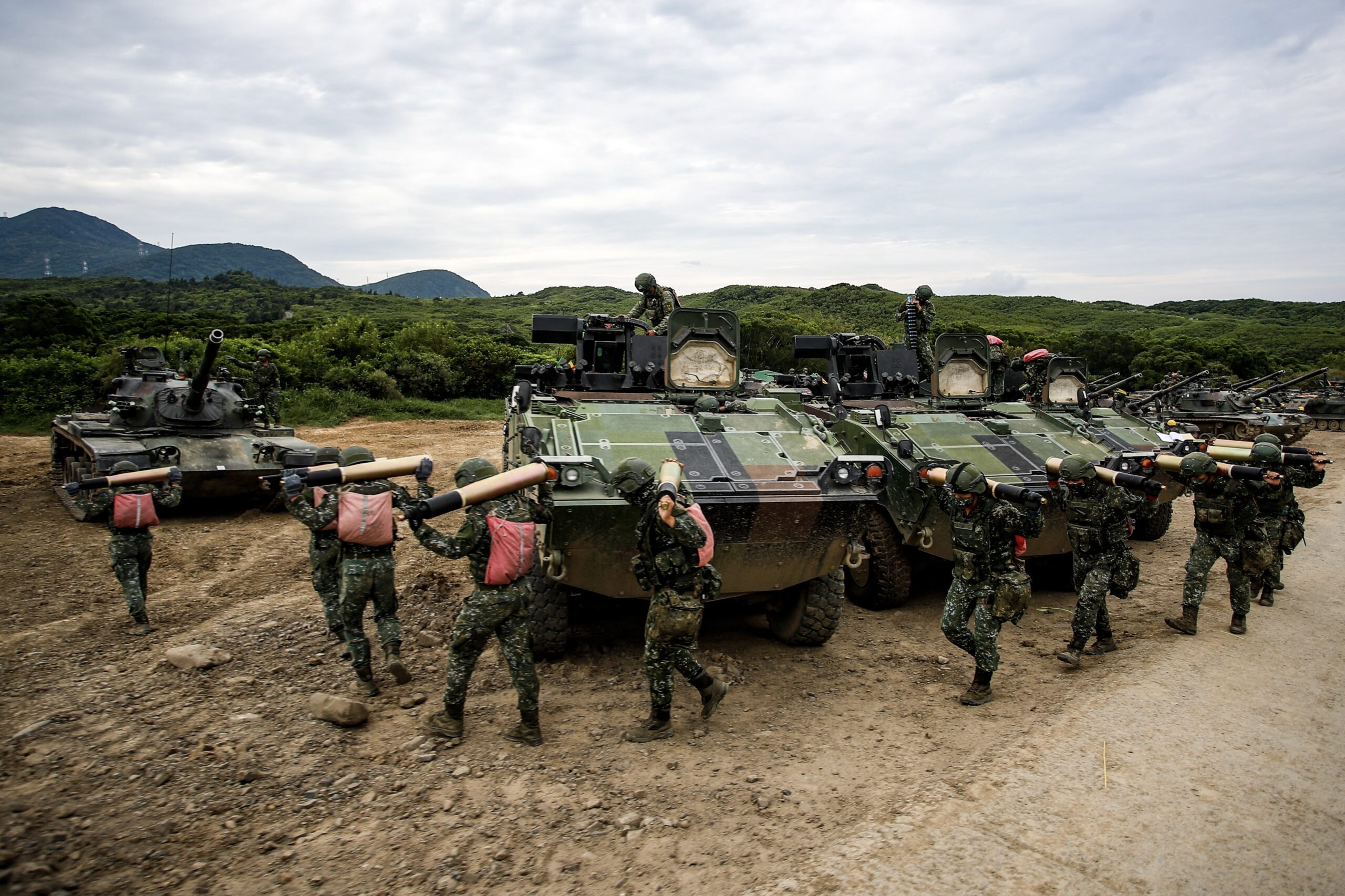 Taiwanese soldiers