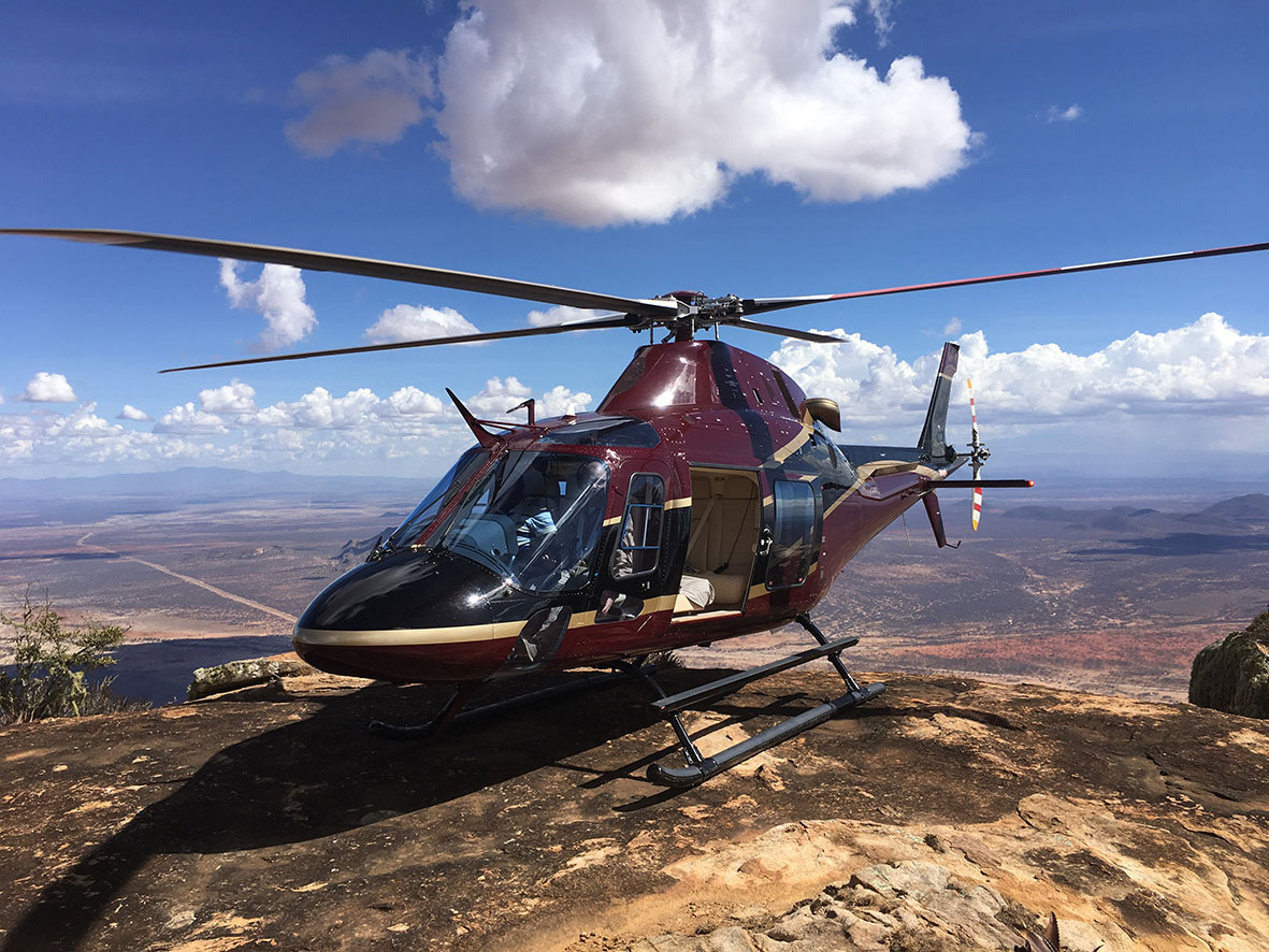 The AW119Kx helicopter