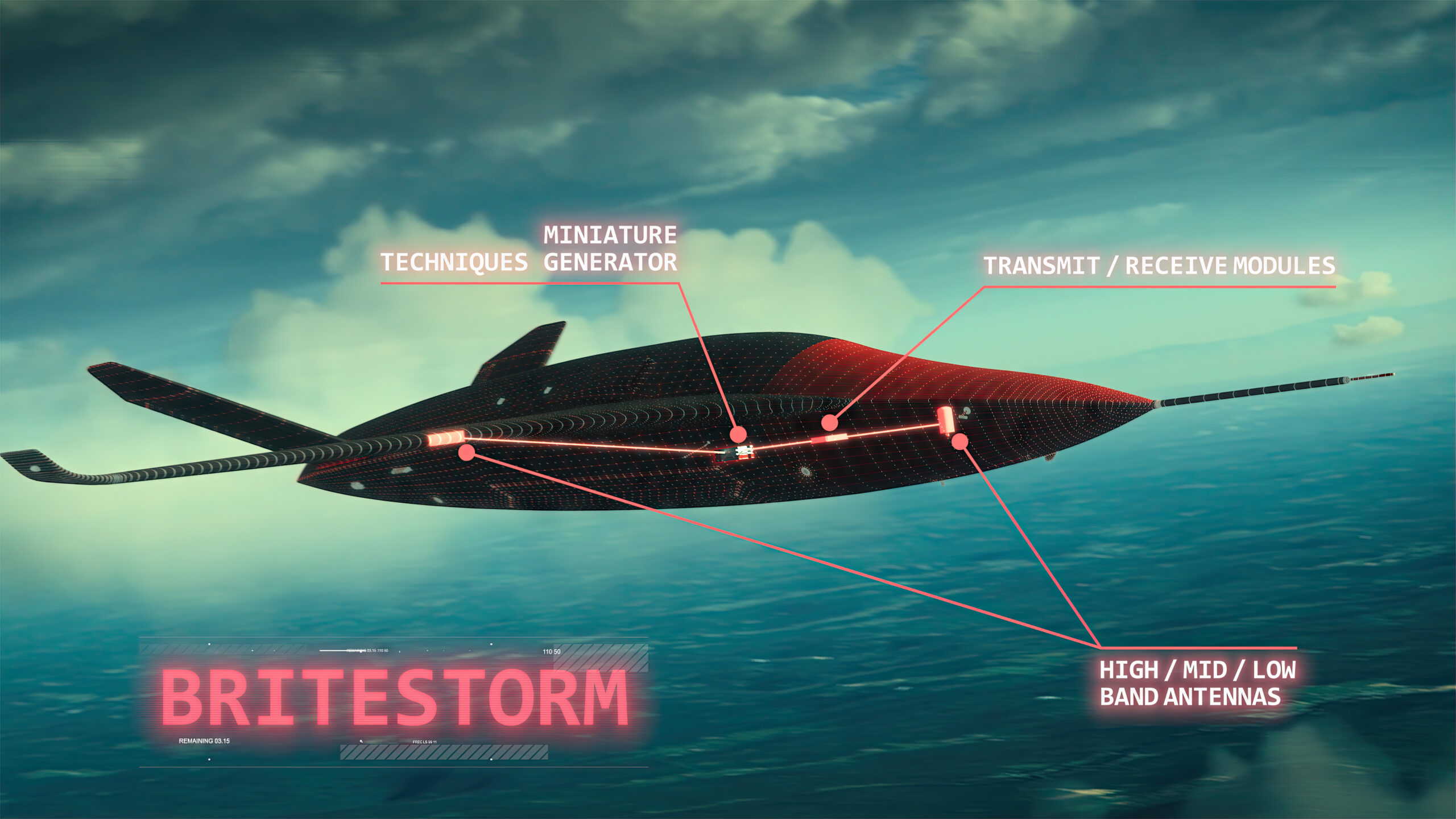 BriteStorm electronic warfare payload